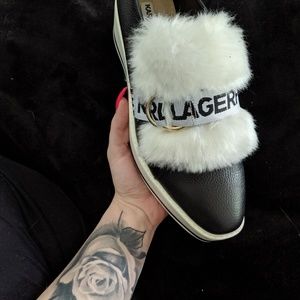 Karl Lagerfeld leather sneakers🔥